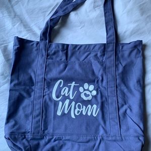 Cat Mom Tote Bag